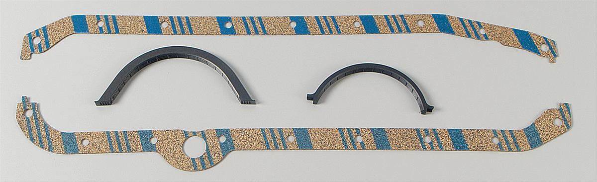 Chev 5.0L 5.7L Fel-Pro Oil Pan Gasket 1980-1985 2pce # OS30410C