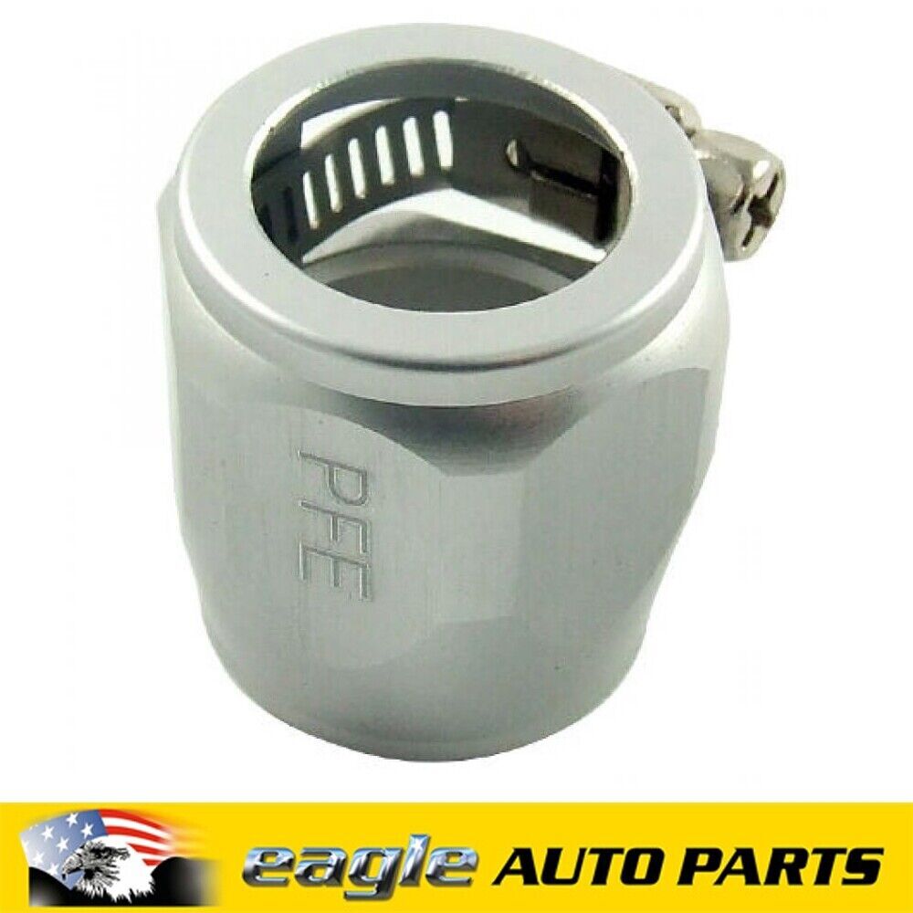 HEX FINISHER TO SUIT BRAIDED HOSE SILVER - 28 # PFE150-28P