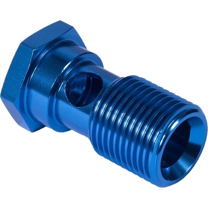 Proflow Fitting Banjo Bolt 9/16 x 24 Thread, Blue # PFE722-06
