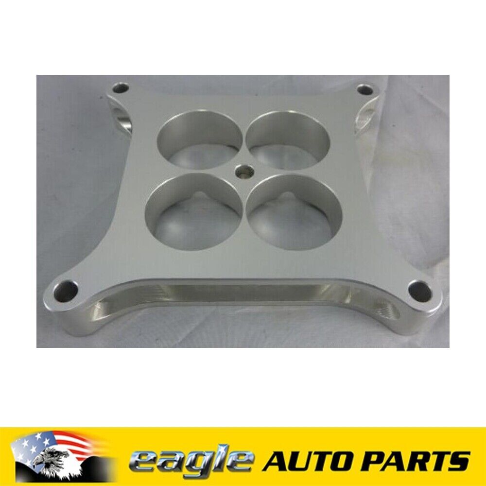 Carburetor Lightweight Super Sucker Spacer Alloy 1" Silver # PFESSLW41501AL
