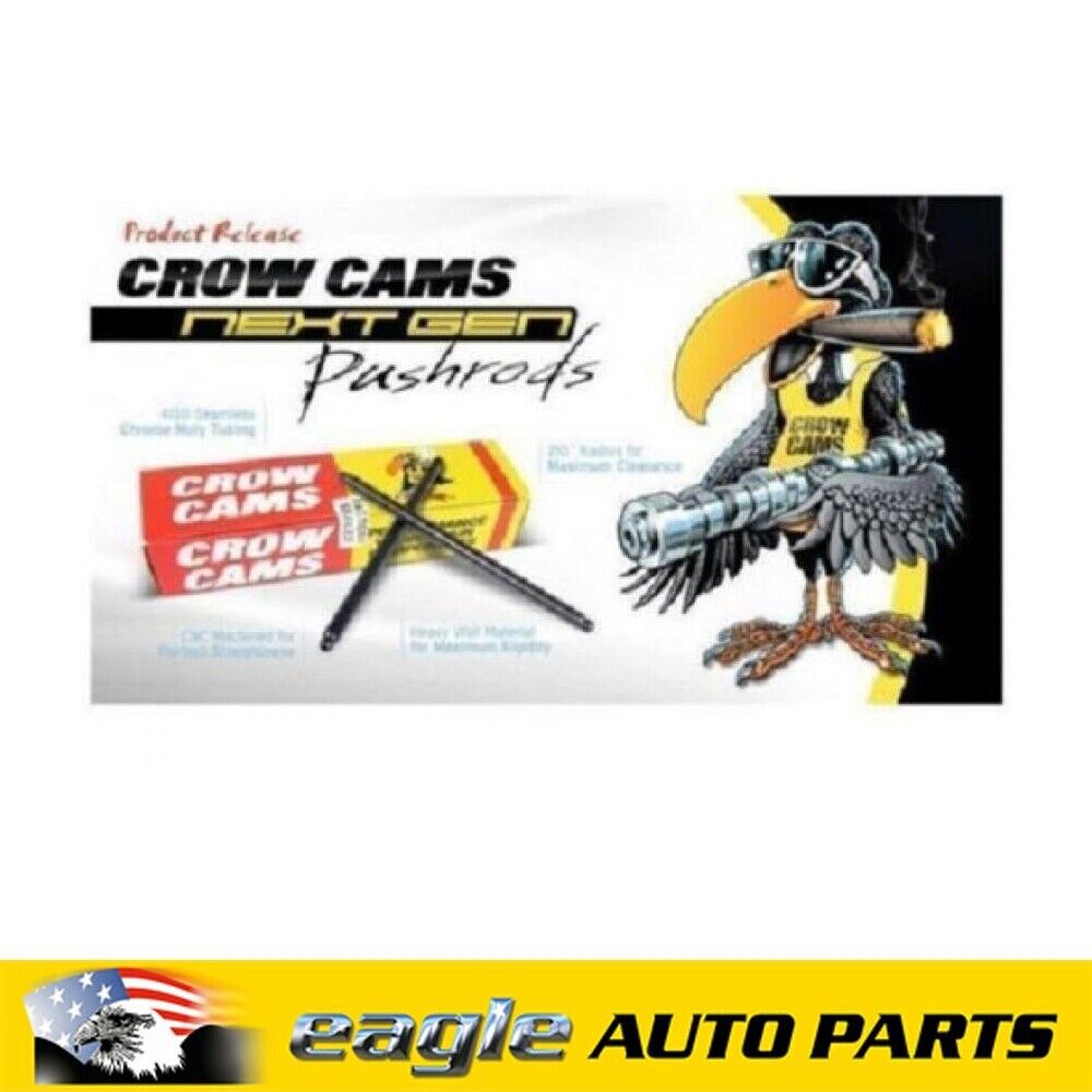 CROW CAMS CHROMEMOLY PUSHRODS 5/16" X 7850" LONG .110 WALL X 16 # PR5785