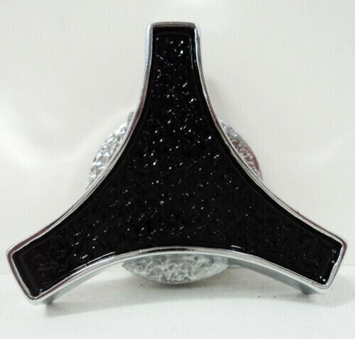 RPC Deluxe Air Cleaner Wing Nut 5/16 - 18 Threads - Chrome / Black  # R2180