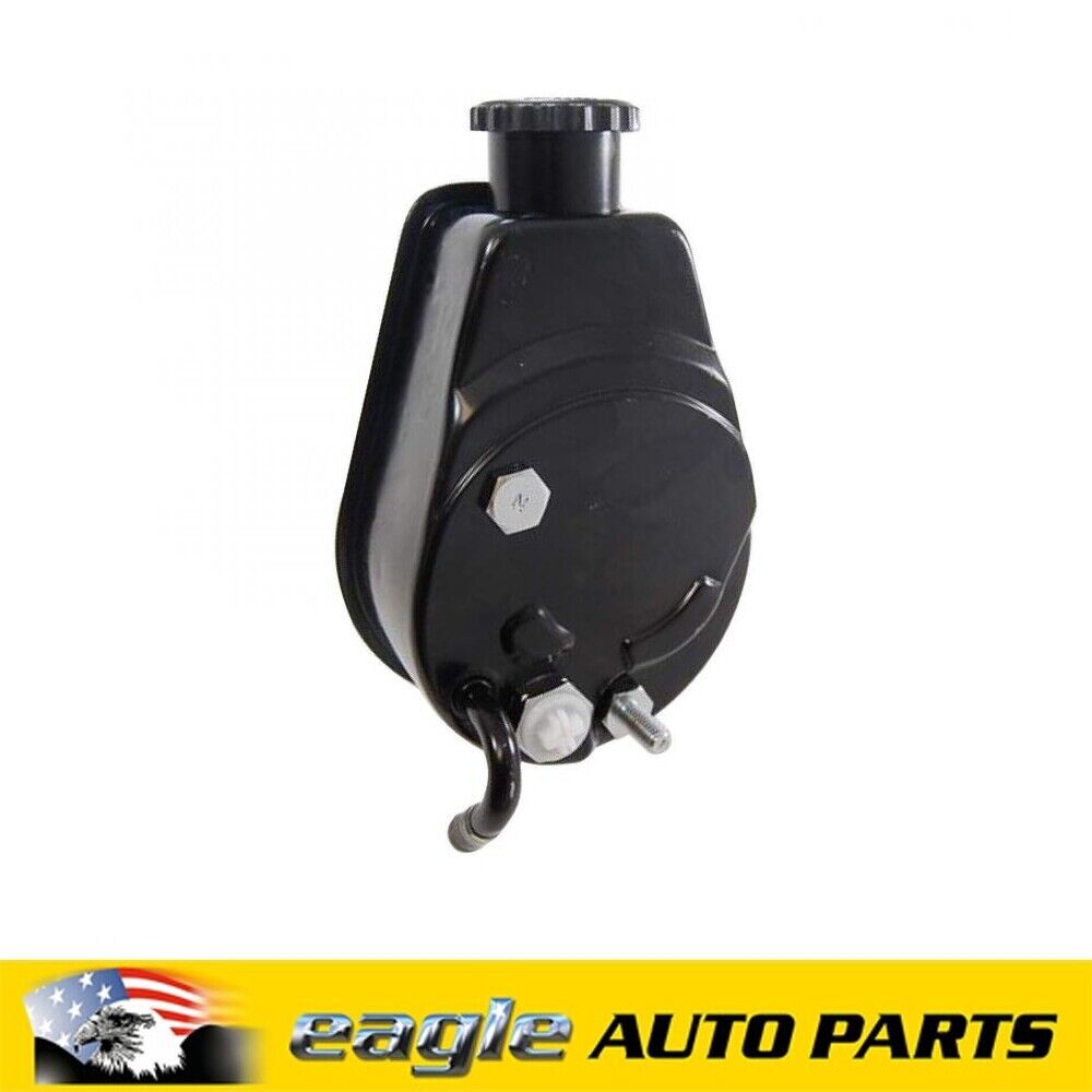 Chev 327 350 383 396 454 Small / Big Block Power Steering Pump Black # R3730BK