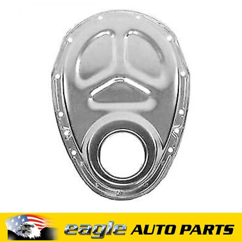 Chev 283 307 327 350 400 Chrome Timing Chain Cover Without Timing Tab  # R4932