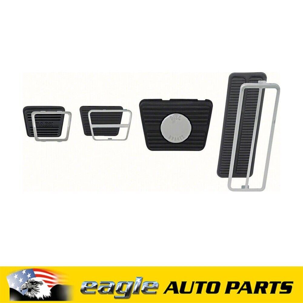 PONTIAC FIREBIRD 67 68 DISC BRAKES 4 SPEED PEDAL PAD KIT # R5007