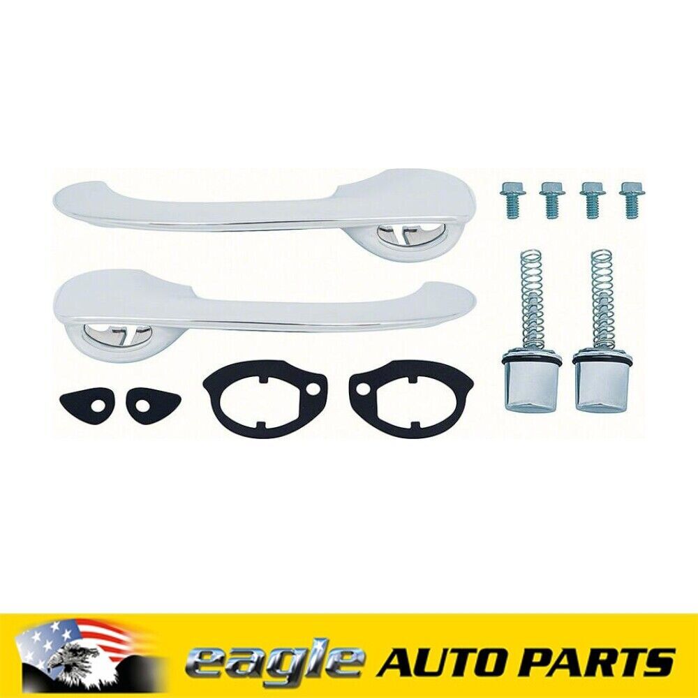 Chevy II / Nova 1966 1967 Front Outer Door Handle Set # R5051