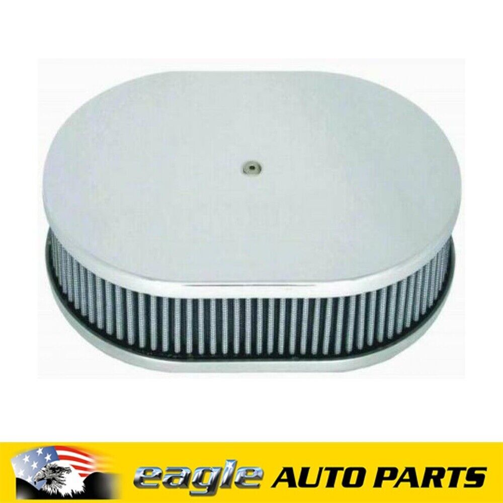 RPC CHROME OVAL 12 X 2 AIR CLEANER SET UP # R6113