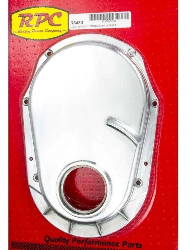 CHEV 454 BIG BLOCK GEN 6 MKV1 6 BOLT ALLOY TIMING COVER POLISHED RPC # R8430
