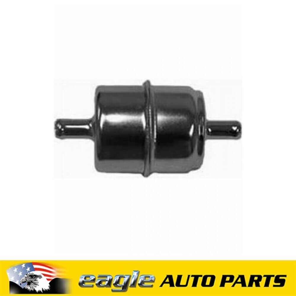 RPC CHROME STEEL FUEL FILTER 3/8" INLET & OUTLET # R9177