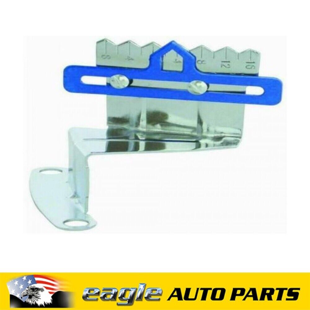 RPC Chrome Chev 350 Timing Tab with 8-inch Pointer # R9179