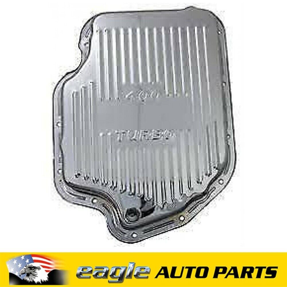 RPC CHEV CHROME GM TURBO 400 DEEP TRANSMISSION PANS # R9197