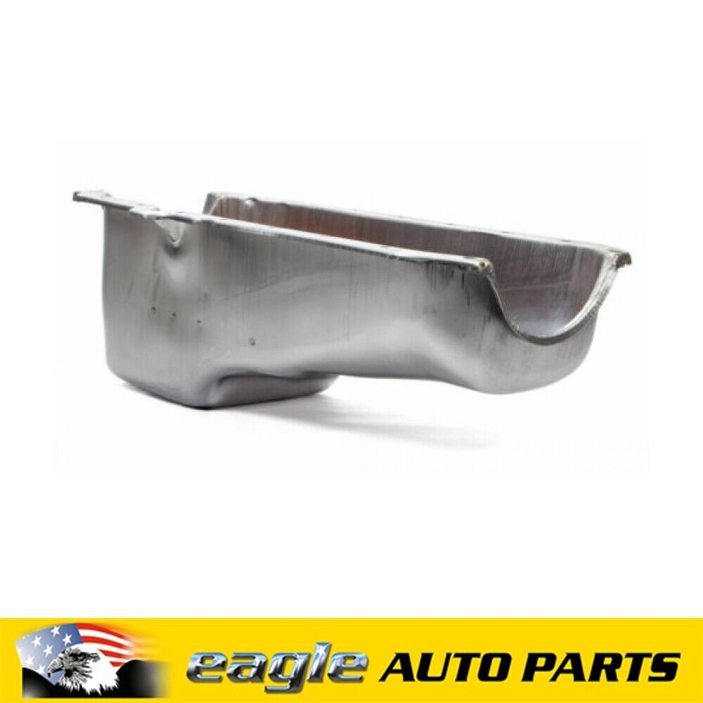 CHEV 305 350 5.7 5.0 OIL PAN UNPLATED 1986 - UP # R9414RAW