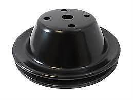 RPC CHEV 350 SMALL BLOCK BLACK TOP SINGLE WATER PUMP PULLEY LWP R9604BK