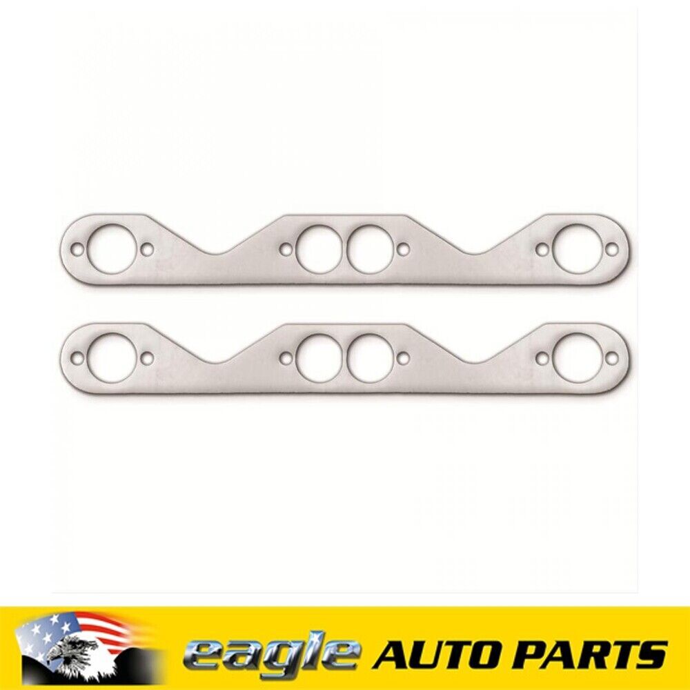 Chev 350 SBC Remflex Exhaust Manifold Gaskets 1-9/16" Dia Round Port # REM2004