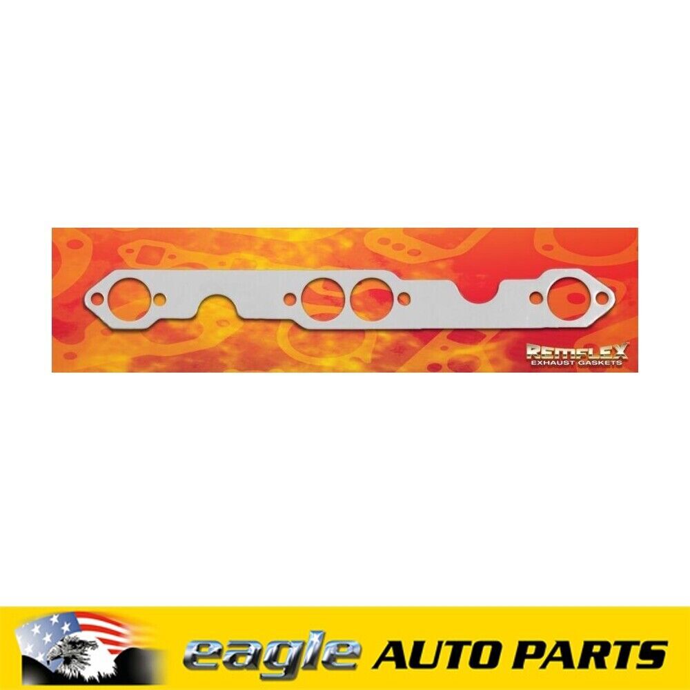 Chev 350 Small Block Remflex 2031 Exhaust Manifold Gasket Set # REM2031
