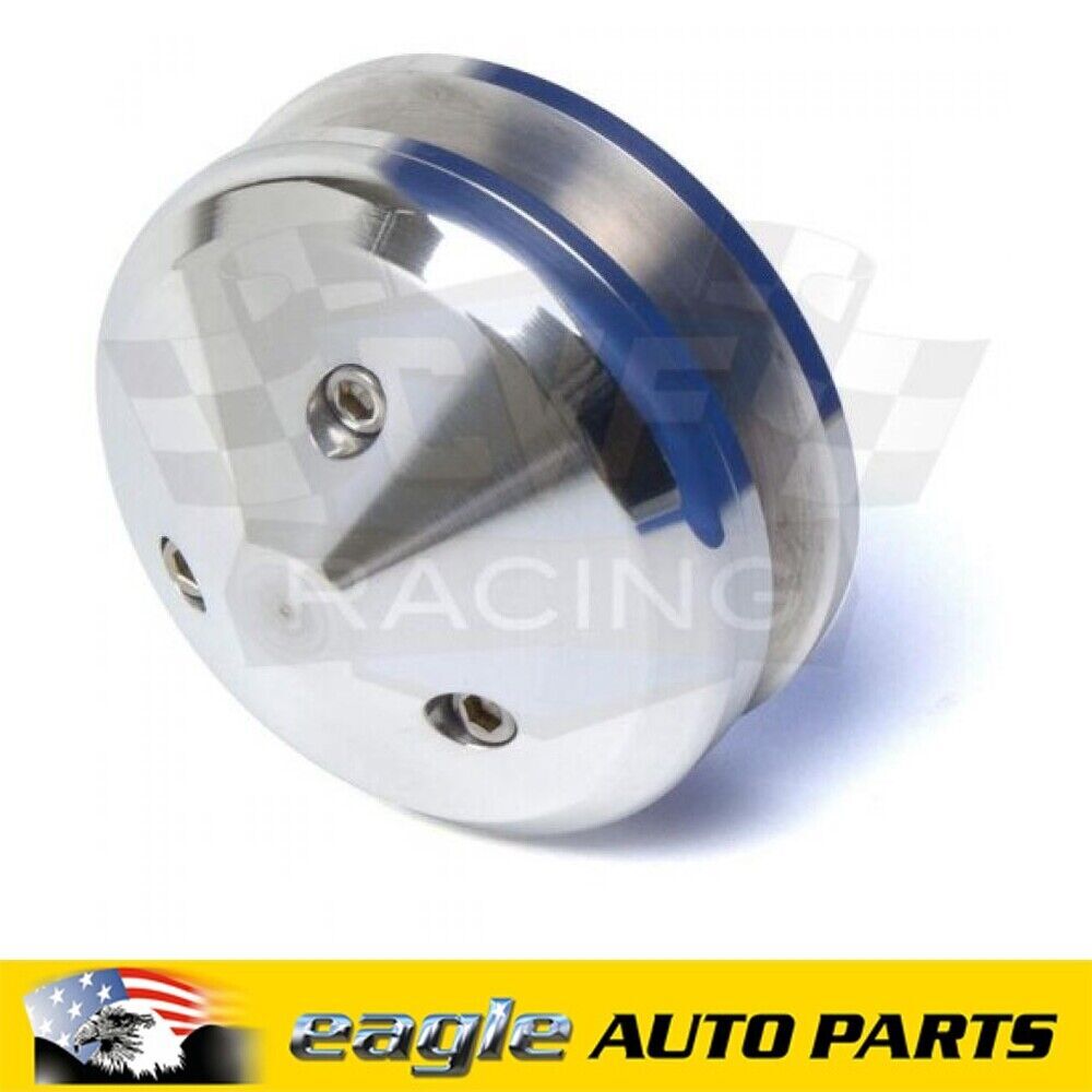 Ford Chev Holden CVF Racing Billet 1 Row Alternator Pulley Kit # SBC1ALT