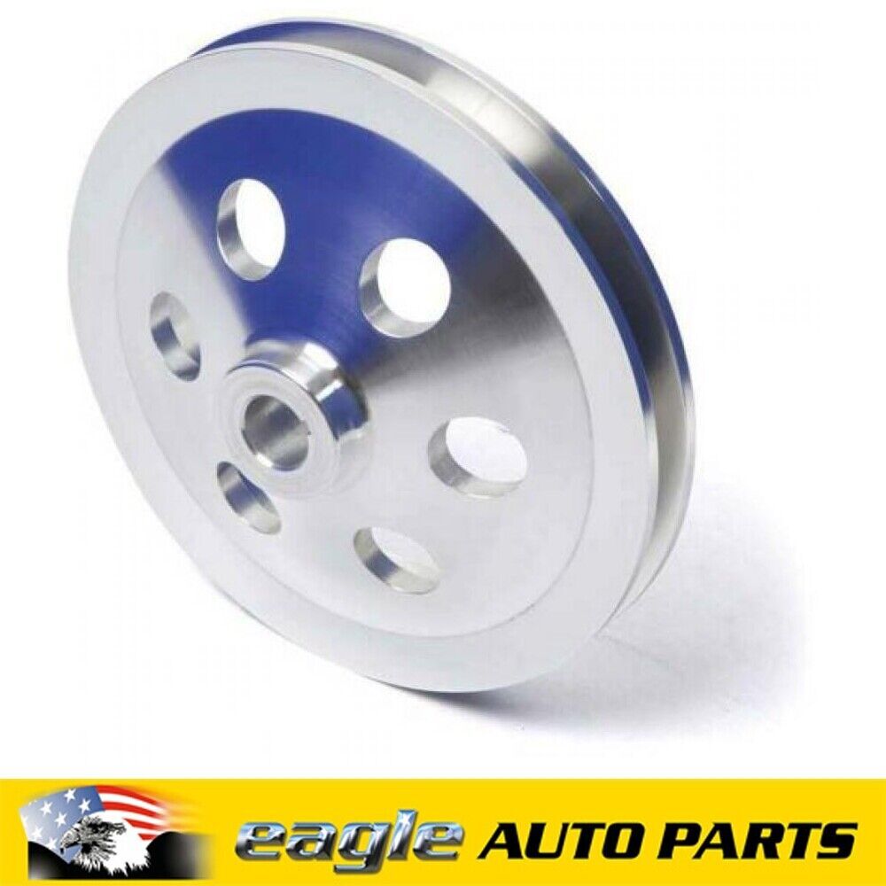 CVF Saginaw Power Steer Pump Pulley Extra Deep Offset Suit Keyway Pump # SBC5PS