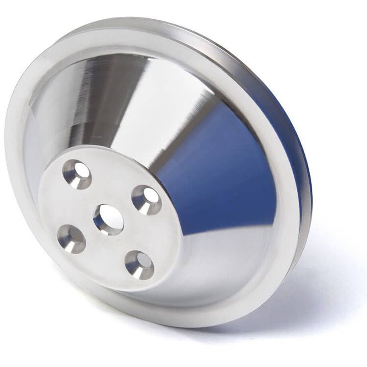 Chev 283 327 350 CVF Racing Billet Single Water Pump Pulley Suit LWP # SBCL1WP