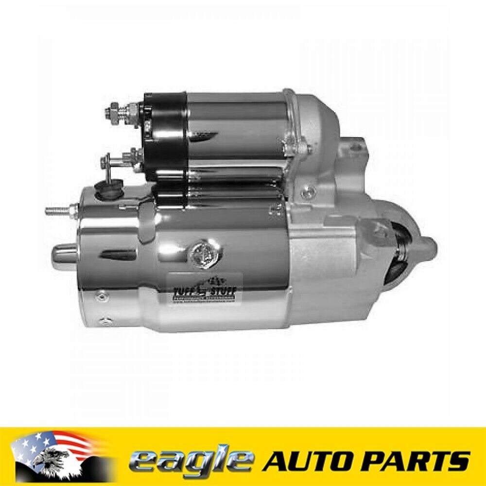 Chev 327 350 454 502 Tuff Stuff Chrome 10.5" Starter Motor # TUFF-3631A
