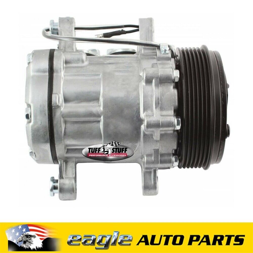 Tuff Stuff Performance 7 Ribbed Air Conditioning Compressor SD7 # TUFF-4517NC7G