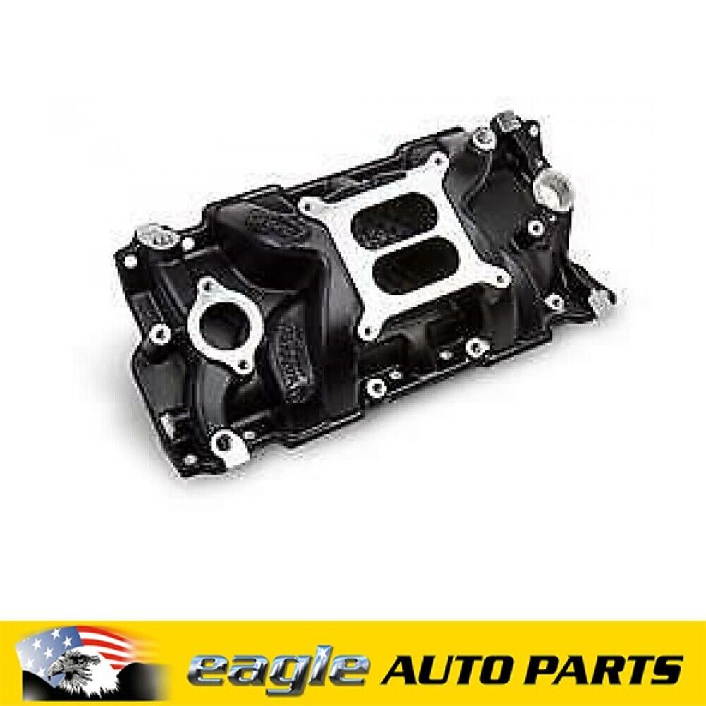 Chev 283 350 V8 1955 - 86 Weiand Black Speed Warrior Intake Manifold # WEI8150BK