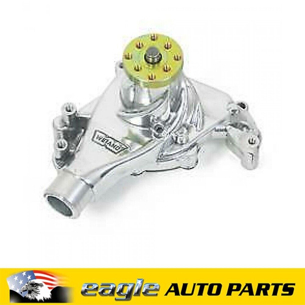 Chev 350 Weiand Action Plus Mechanical Water Pump LWP # WEI9240P