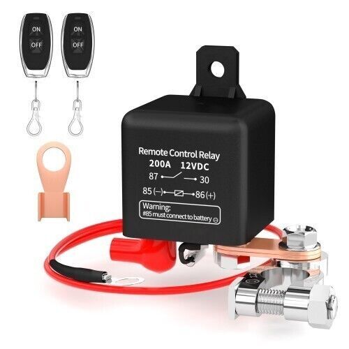 Universal Remote Disconnect Battery & Starter Kill Switch # WM686