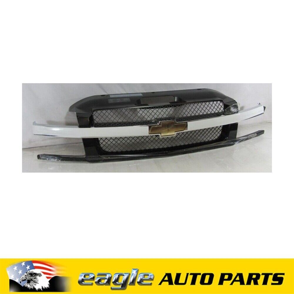 CHEV AVALANCE 2002 - 2003 GENUINE CHEV BOWTIE FRONT GRILL    # 15085425