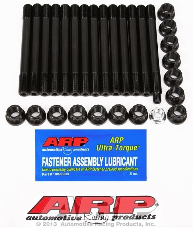 ARP Main Stud Kit with 12p Nuts , Ford 4.0L , XR6 , 6 Cyl 2-Bolt Main # 152-5402
