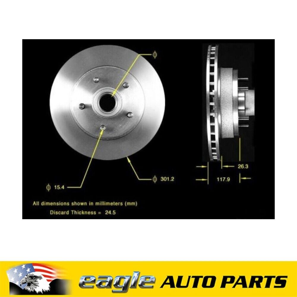 CADILLAC BROUGHAM FRONT DISC BRAKE ROTOR 1990   # AR-8248