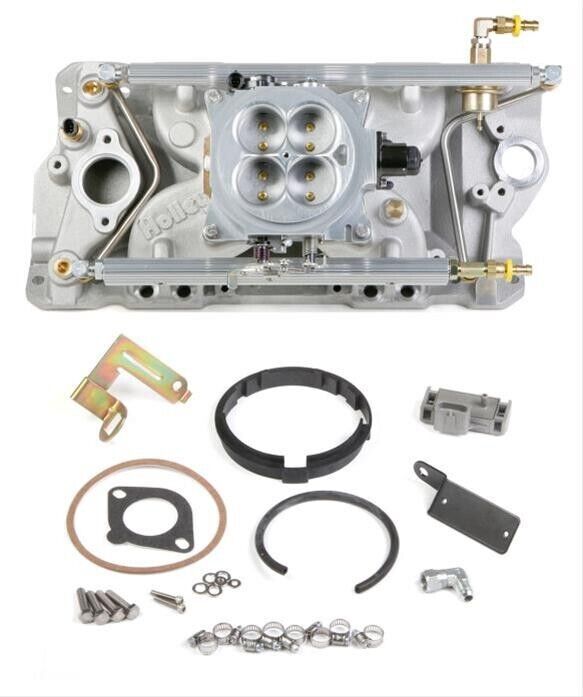 Chev 350 Holley Multi-Point Fuel Injection Power Pack Kit # HO550-700