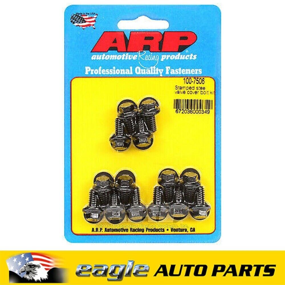 ARP Valve Cover Bolt Kit Hex 1/4in 20 Universal Ford Chev 1007506