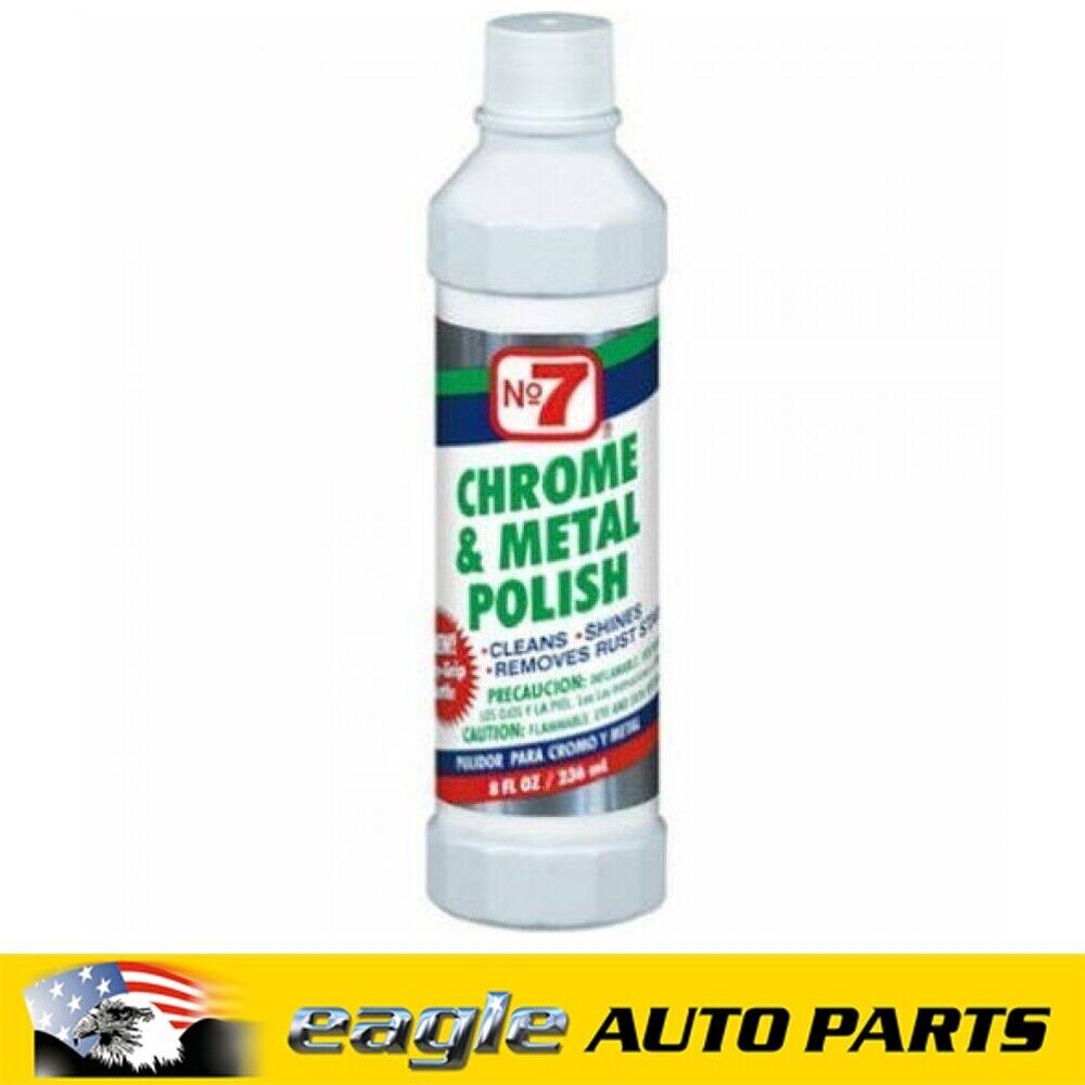 No. 7 Chrome and Metal Polish 8 oz # 10120