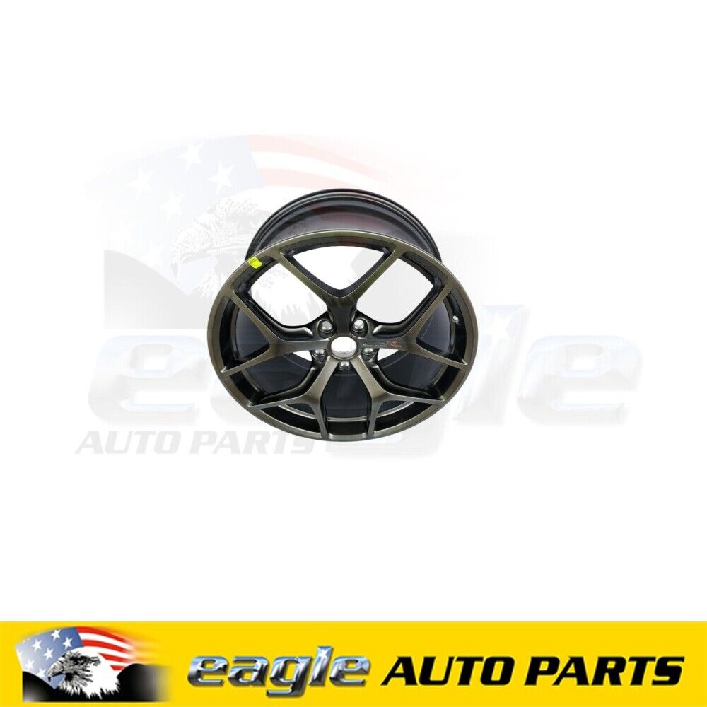 HSV GTSR Hyper Dark Stainless Rear Wheel Rim 20" x 10" Genuine