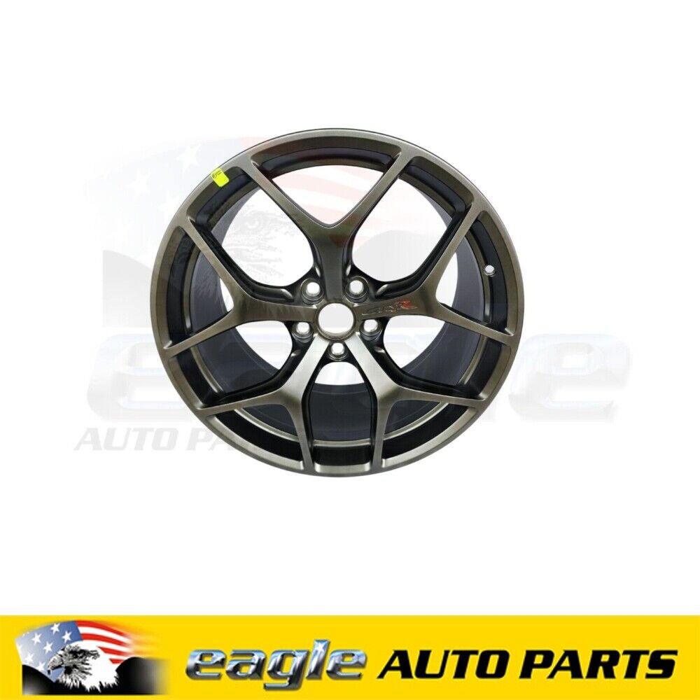 HSV GTSR Hyper Dark Stainless Rear Wheel Rim 20" x 10" Genuine