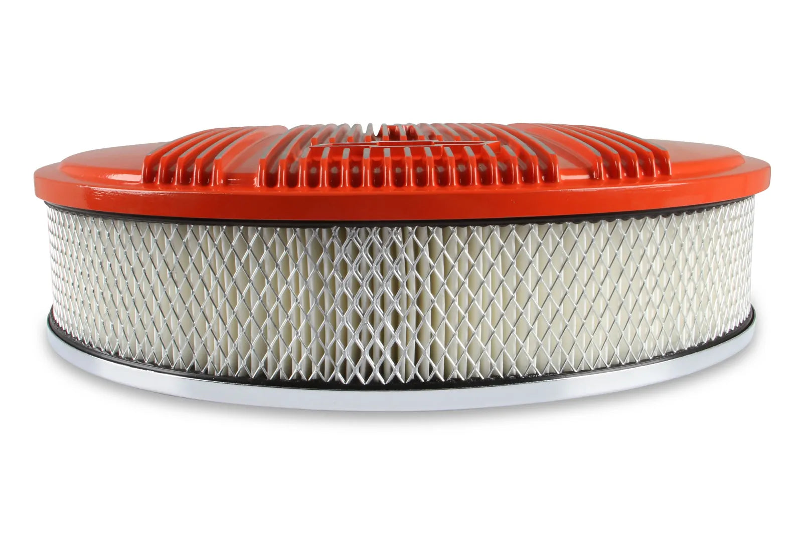Chev Vintage Series GM Licensed Air Cleaner Factory Orange Machined # 120-168