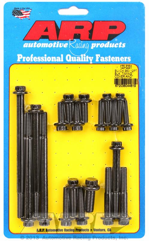 ARP Buick 350 12pt Timing Cover & Water Pump Bolt Kit   # 120-3201