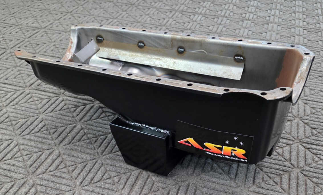 ASR CHEV BIG BLOCK 2PCE RMS OIL PAN SUITS HOLDEN HK # 1205-SS