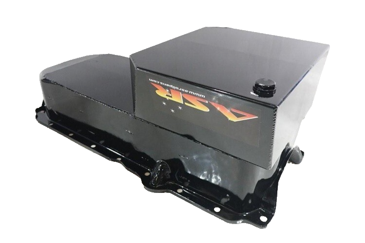 ASR Chev 350 SBC Oil Pan 1pce Rear Main Seal Torana LH - LX # 1207SS-1