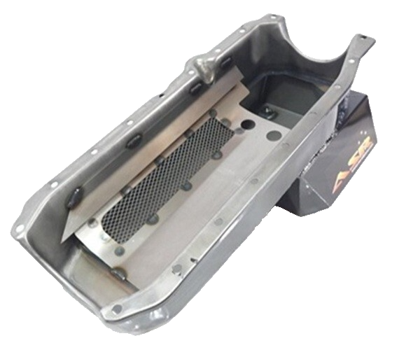 ASR Chev 350 SBC Oil Pan 1pce Rear Main Seal Torana LH - LX # 1207SS-1