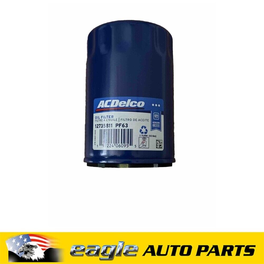 CHEVROLET SILVERADO 6.6L DURAMAX DIESEL ENGINE GENUINE OIL FILTER # 12735811