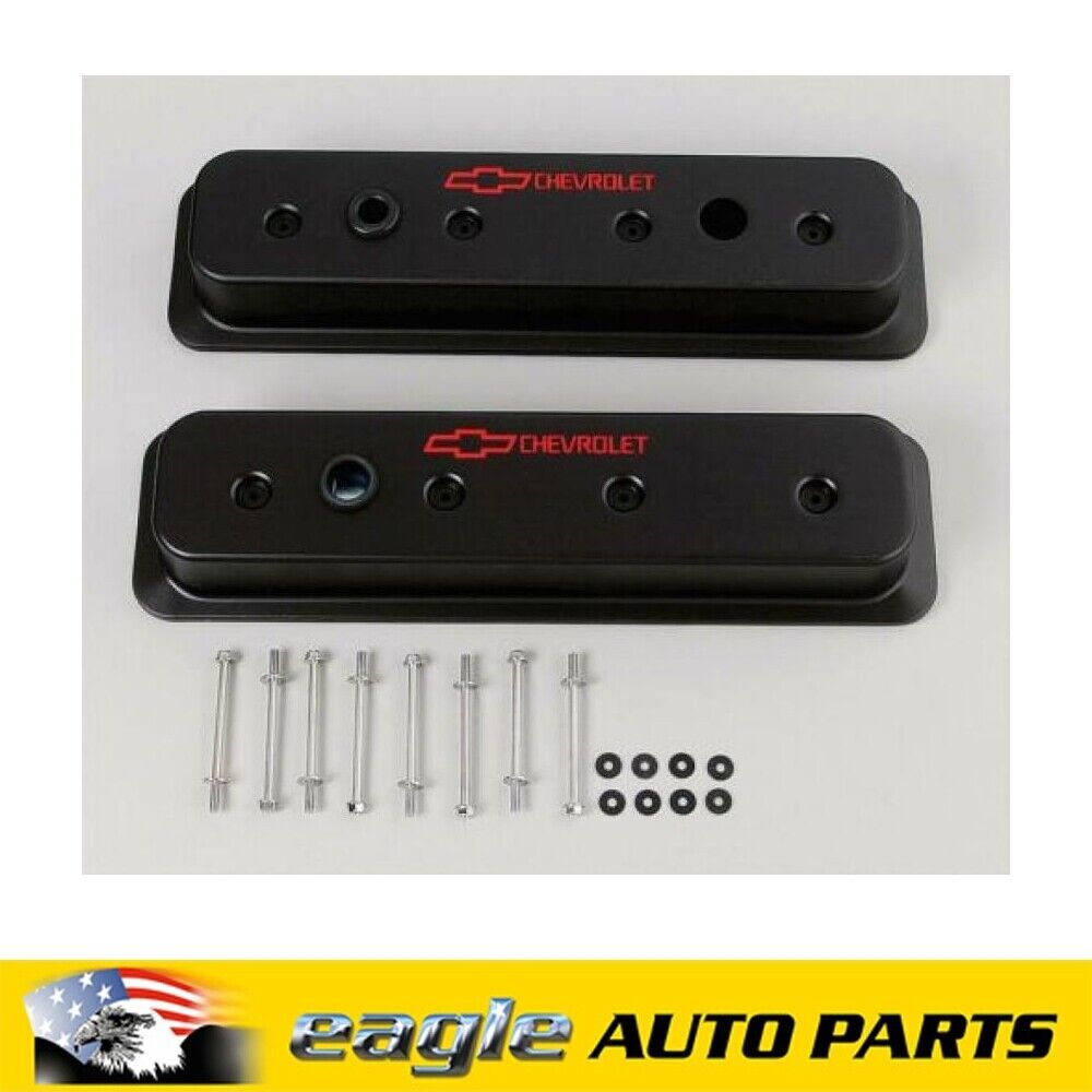Chev 350 Vortec TBI Die-Cast Aluminum Chevrolet Rocker Covers # 141-13 ...