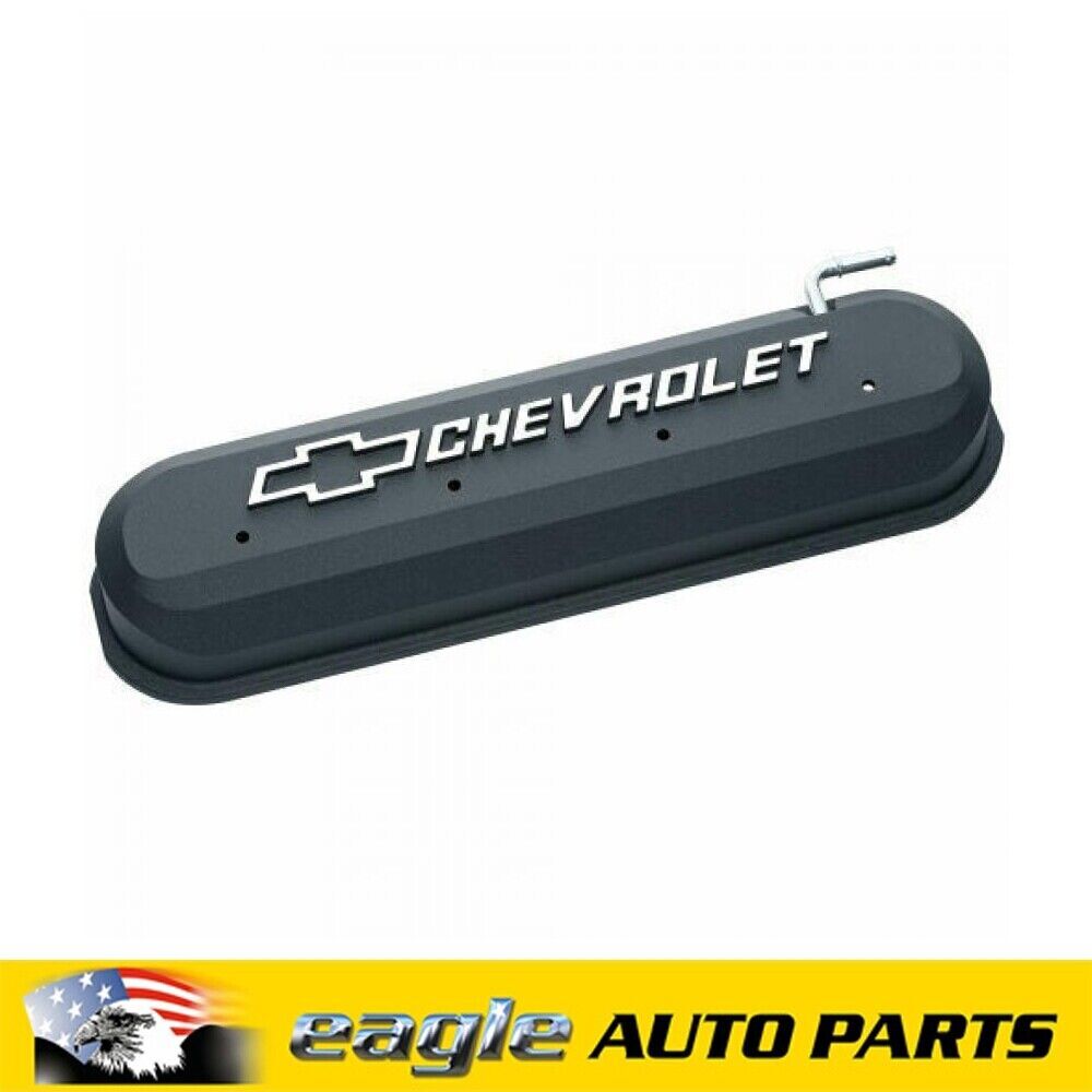 Chev Proform LS Engines Slant Edge Black Rocker Covers # 141-262 ...