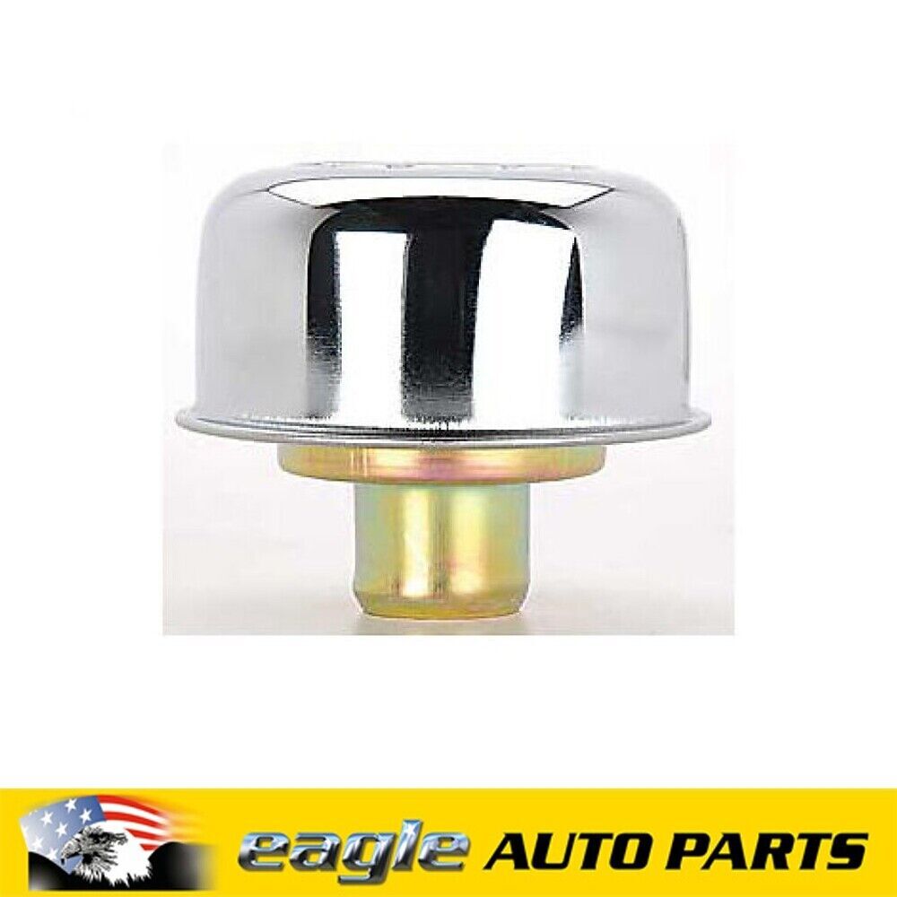 Chrome Chev Bowtie Rocker Cover Breather Cap # 141-616