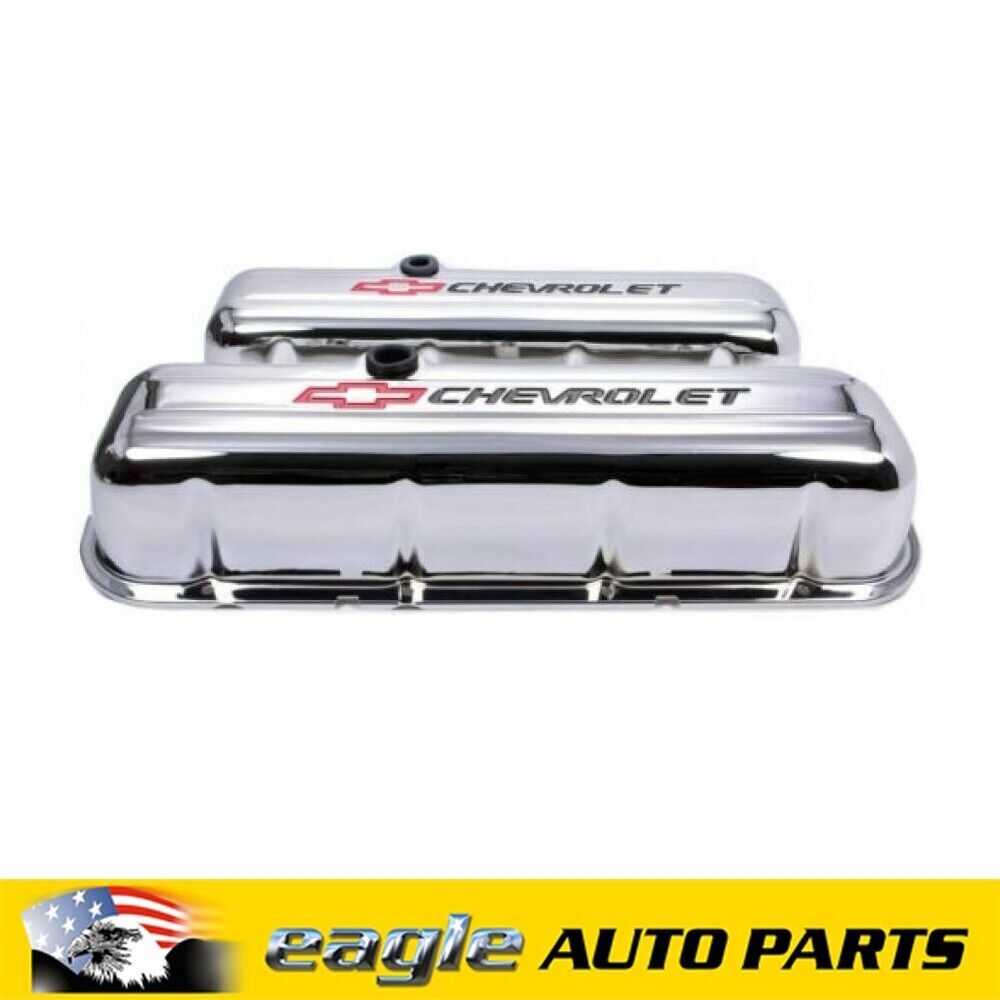 Chev 454 Big Block Tall Proform Rocker Covers Chrome # 141-813 — Eagle ...