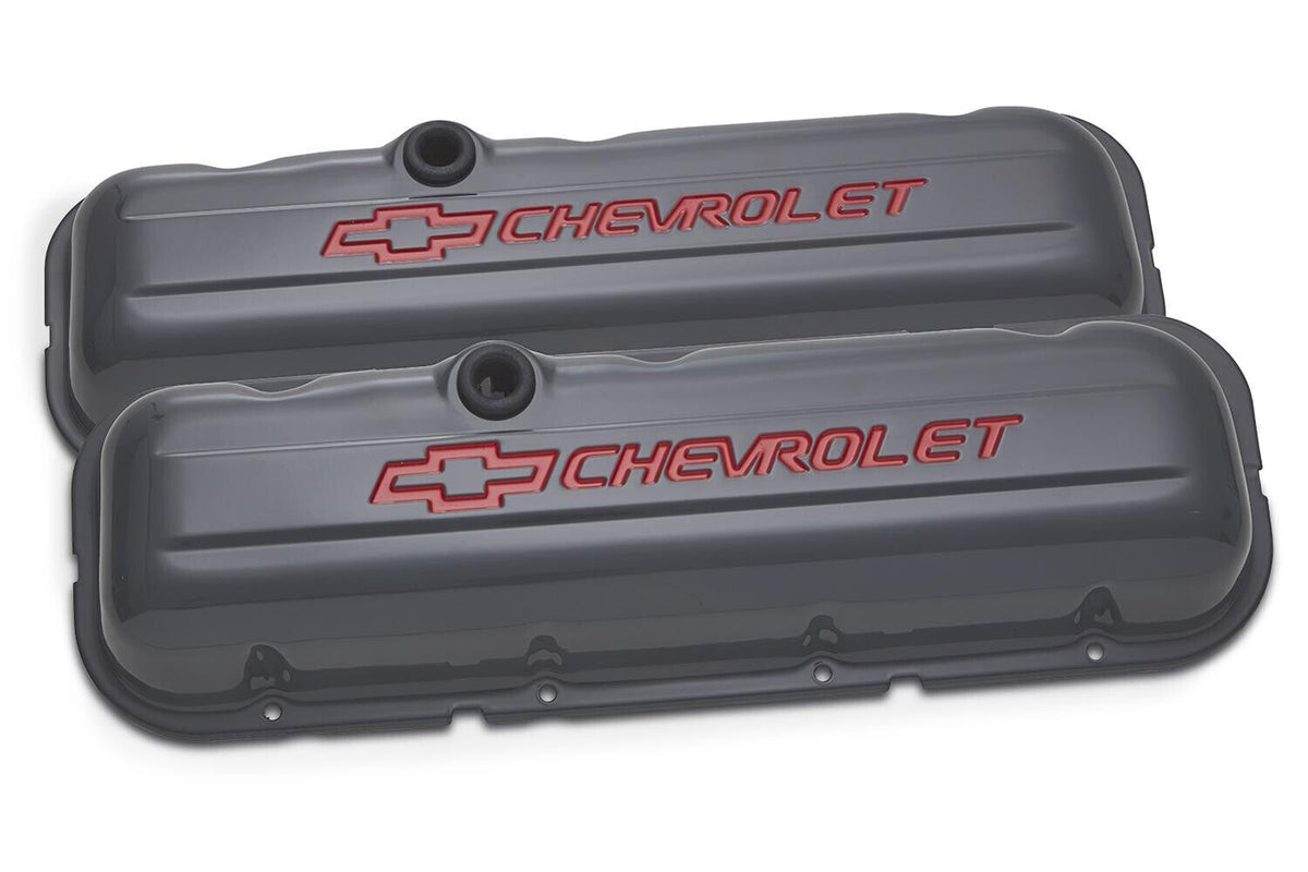 Proform Stamped Steel Chevrolet Rocker Covers Chev 454 Big Block # 141 ...
