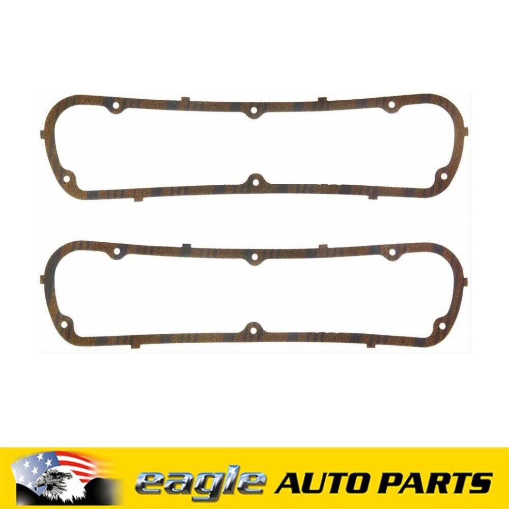Fel-Pro Ford 351 Windsor Marine Blue Stripe Valve Cover Gaskets # 17945