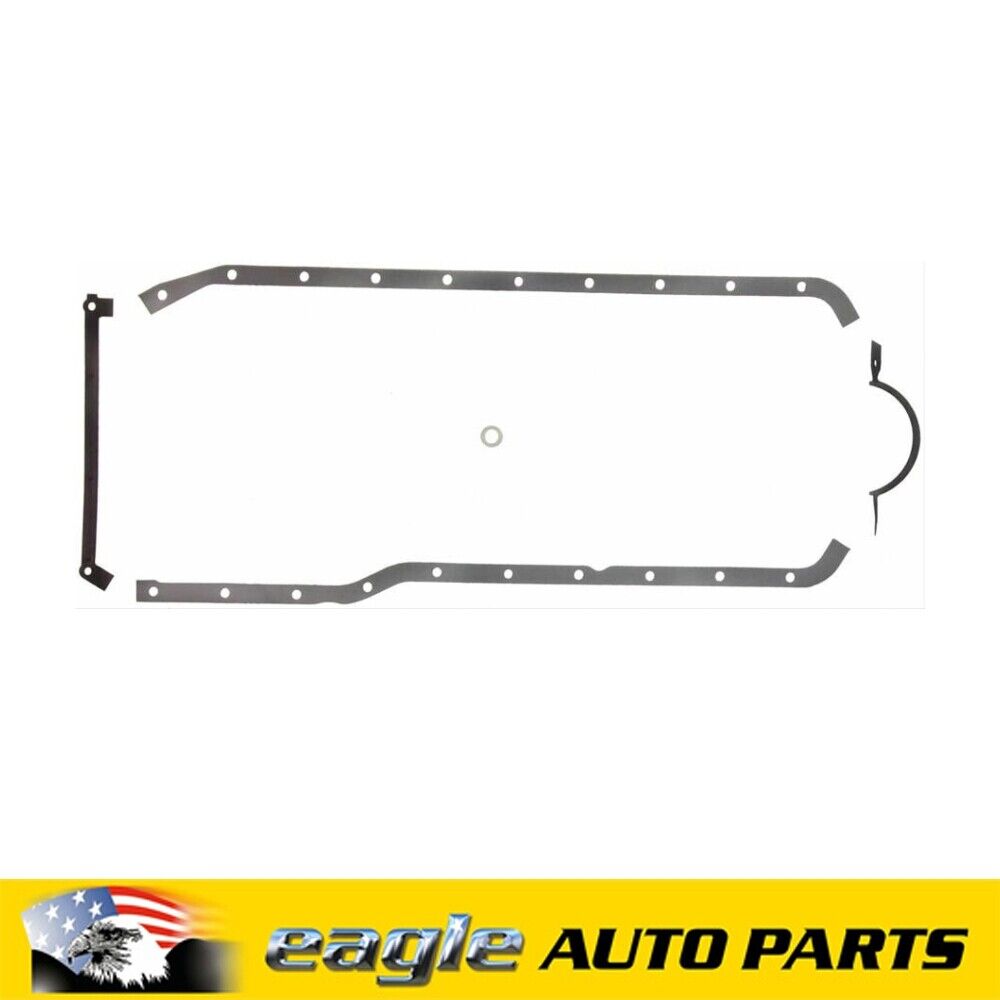 Chev GM 427 7.0L Fel-Pro Marine Oil Pan Gasket Set # 17985