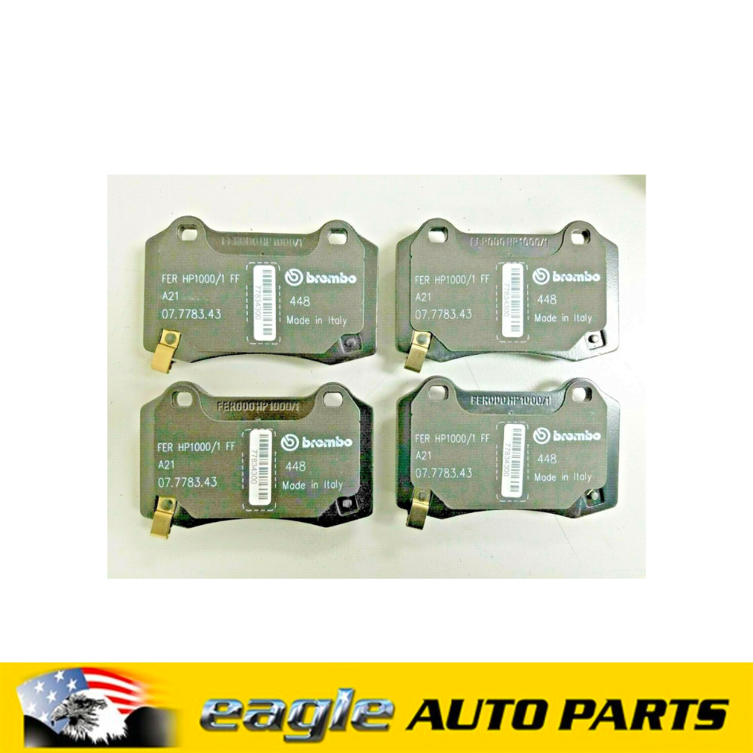 Holden VF Commodore SSV Redline Brembo Rear Brake Pads Set Genuine 19433362