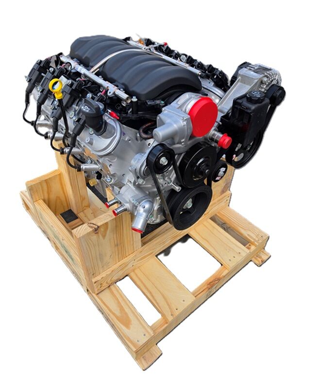 CHEV LS3 495HP 6.2L CRATE ENGINE WITH HOT CAM KIT & P/S & ALT Serpentine Kit
